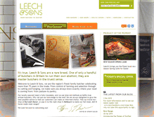 Tablet Screenshot of leechandsons.com